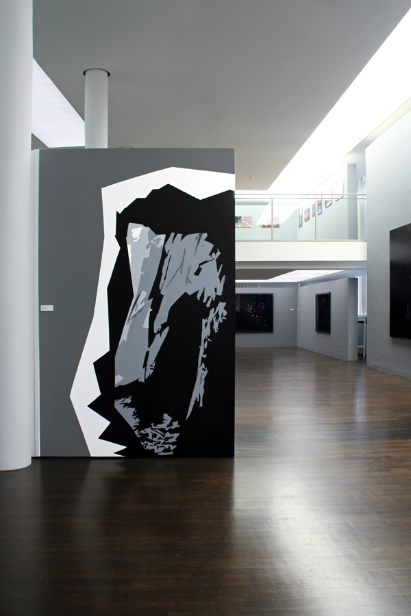 CAVE 3 #identity, Acrylfarbe, Wandbild, 'weit draußen und tief drinnen' - Bilder der Nacht, Städtische Galerie Fürth, 2013