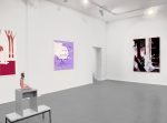 V.l.n.r: Barbara Wrede, Susanne Ring, Ila Wingen, Andreas Helfer, Ausstellung __REICH AN ZEICHEN | GalerieETAGE, Museum Reinickendorf, 2026