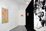 V.l.n.r: Sophia Schama, Klaus Walter, Christian Heilig, Damien Daufresne, Ausstellung __REICH AN ZEICHEN | GalerieETAGE, Museum Reinickendorf, 2026